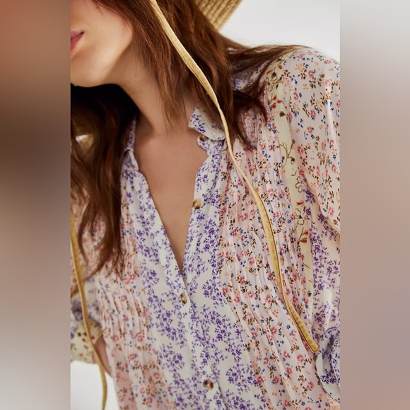 Free people Lost In You Printed Tunic - Picture 5 of 8